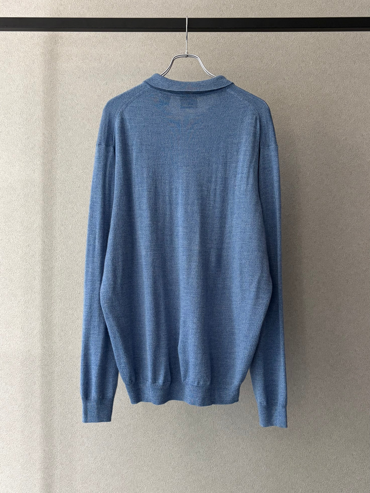 00's JOS.A.BANK knit polo shirt