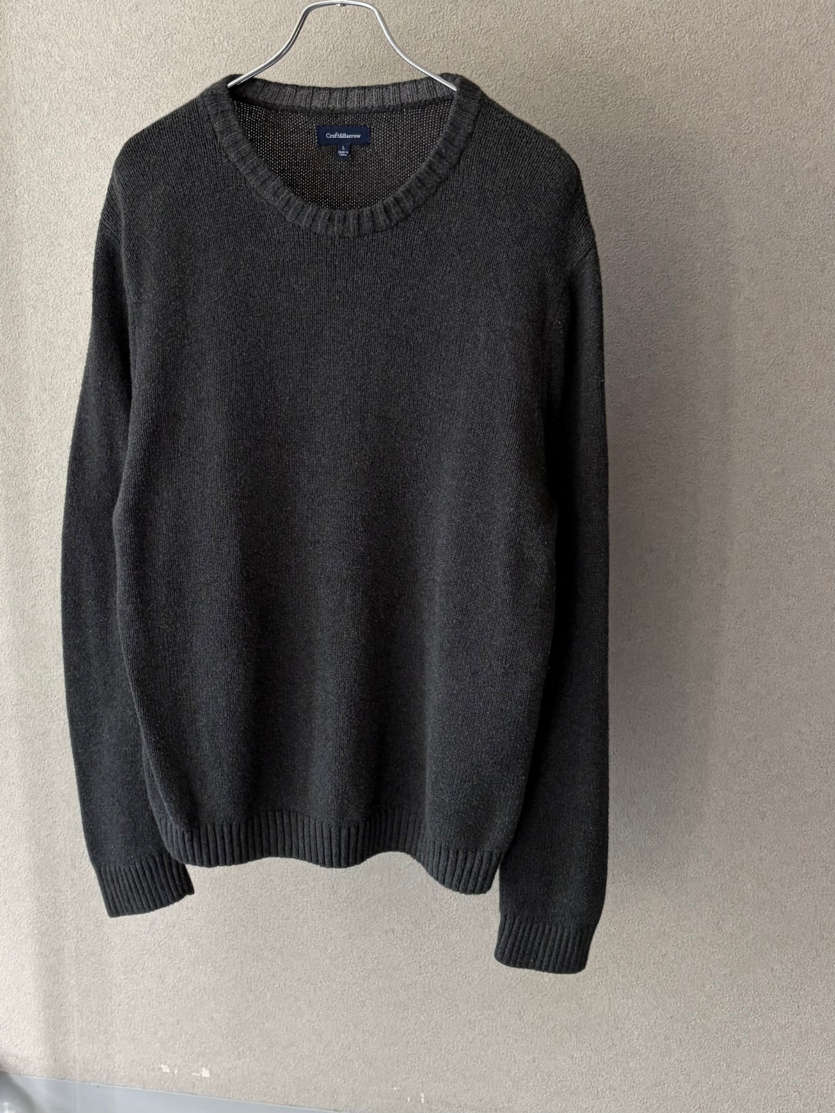 00's croft & barrow cotton knit sweater