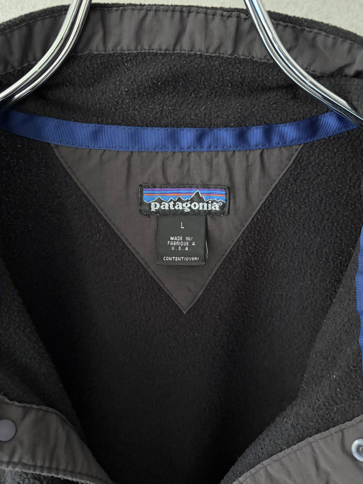90's patagonia fleece pullover "Made in USA"